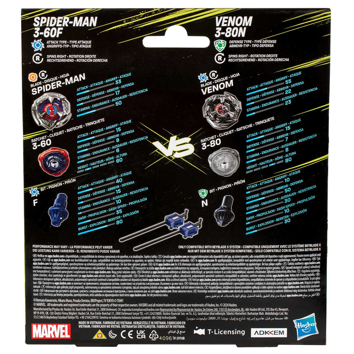 Beyblade X - Spider Venom