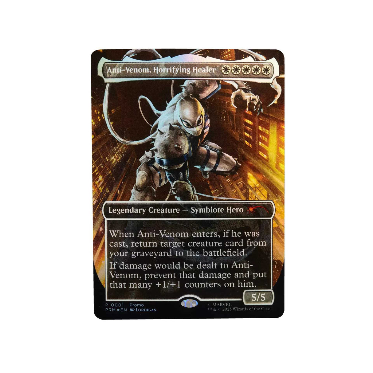 Magic the Gathering Spiderman Legends Agent Anti-Venom