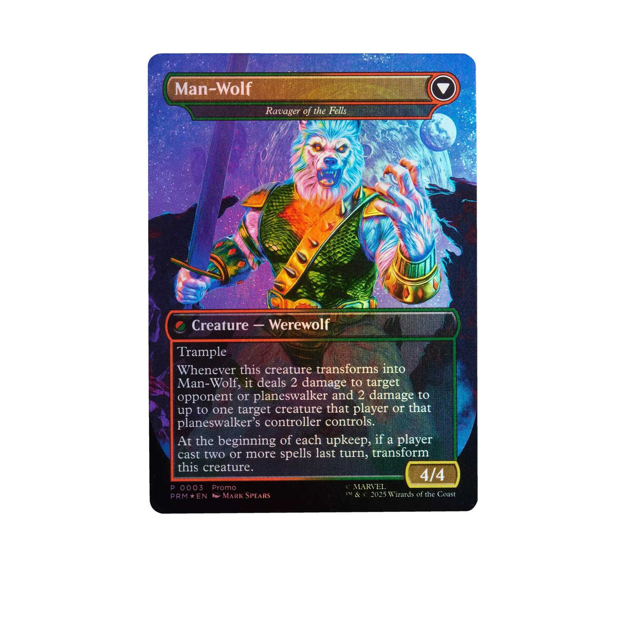 Magic the Gathering Spiderman Legends Man-Wolf