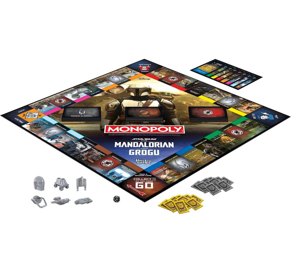 Monopoly Star Wars: The Mandalorian and Grogu