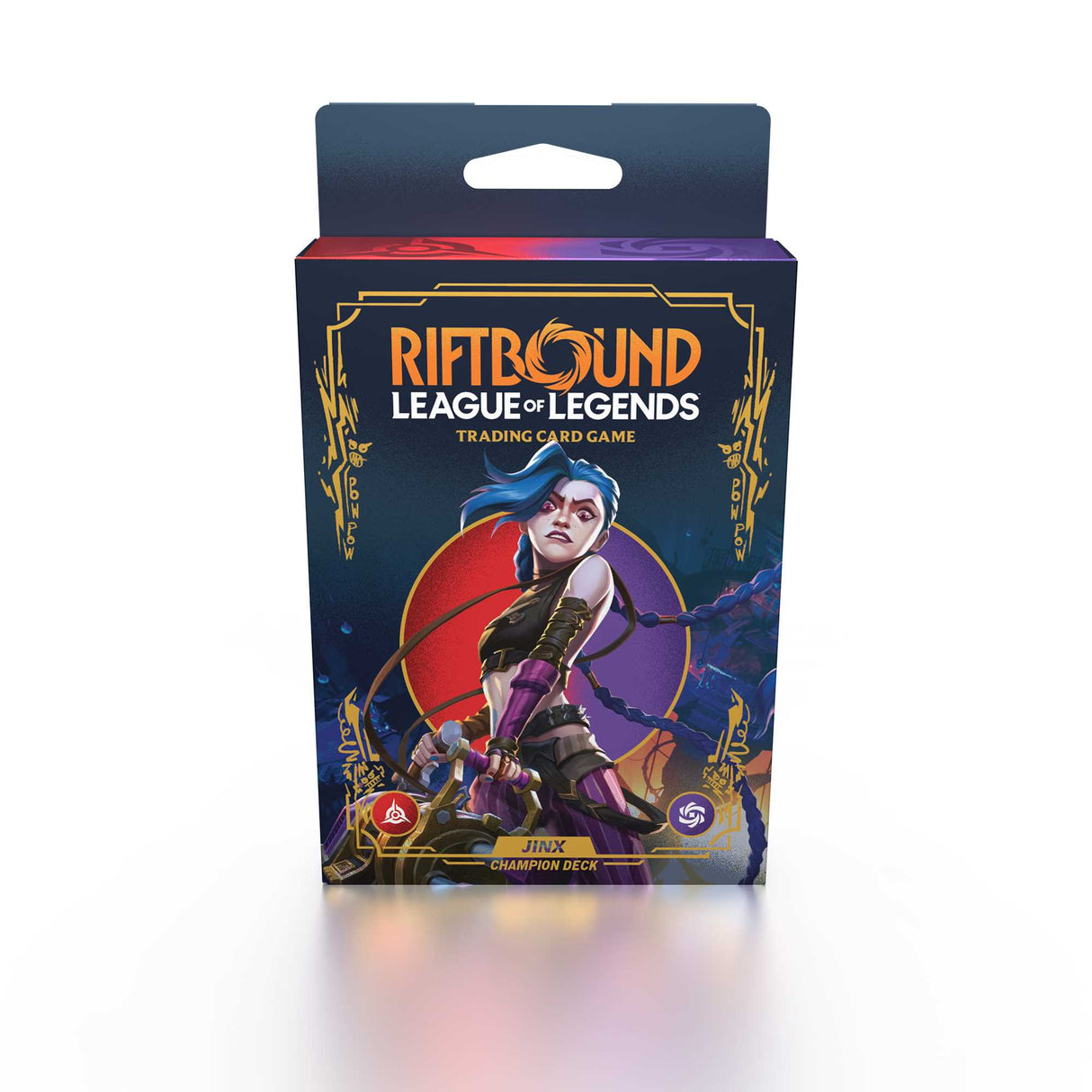 Riftbound: League of Legends Trading Card Game - Set 1 -Origins Champion Deck - Jinx Display