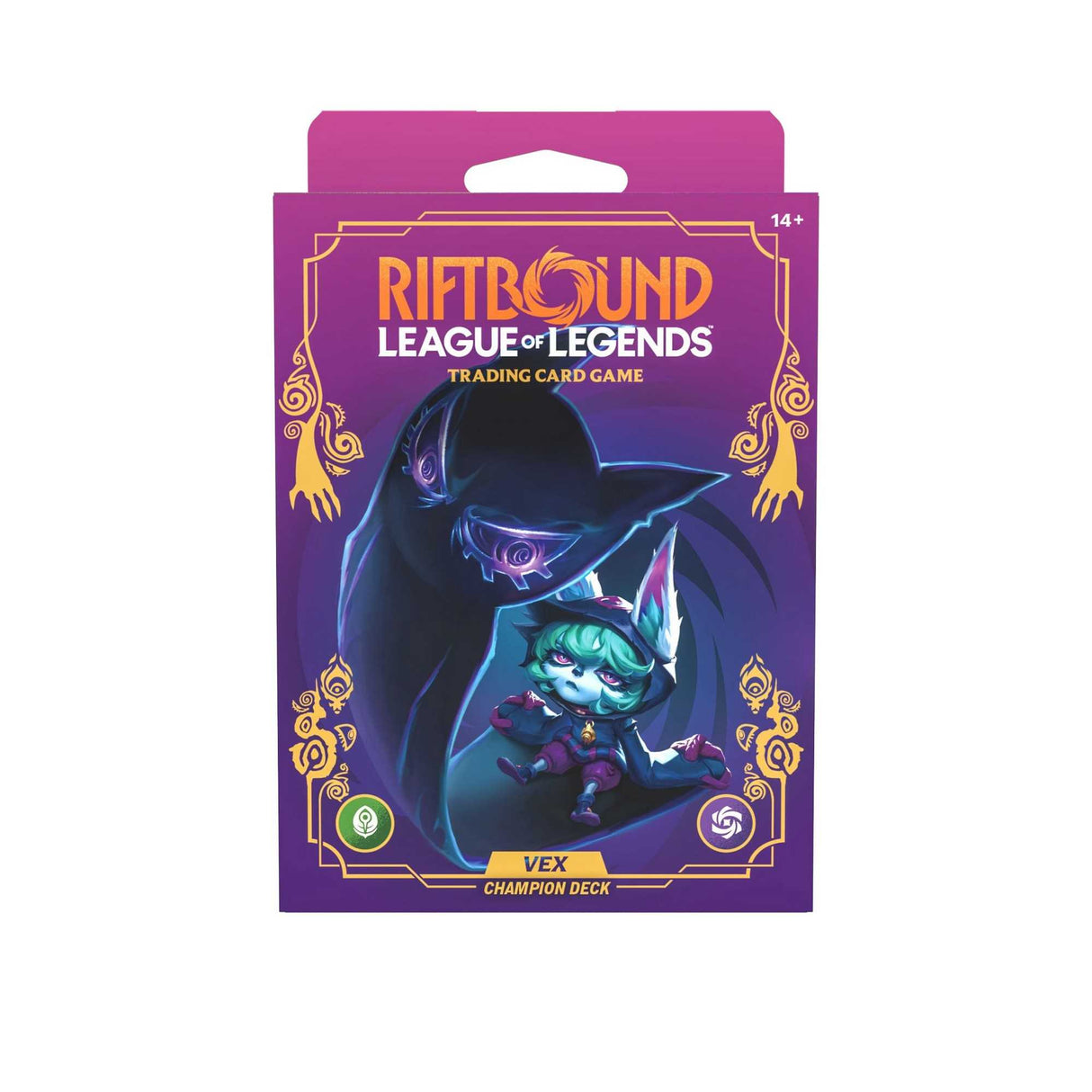 Riftbound: League of Legends Trading Card Game - Unleashed Champion Deck - Vex Display