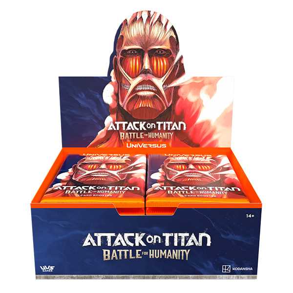 Universus: Attack on Titan: Battle for Humanity Booster Display
