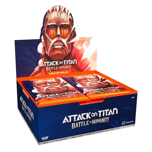 Universus: Attack on Titan: Battle for Humanity Booster Display