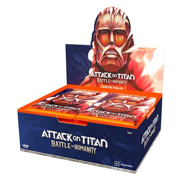 Universus: Attack on Titan: Battle for Humanity Booster Display