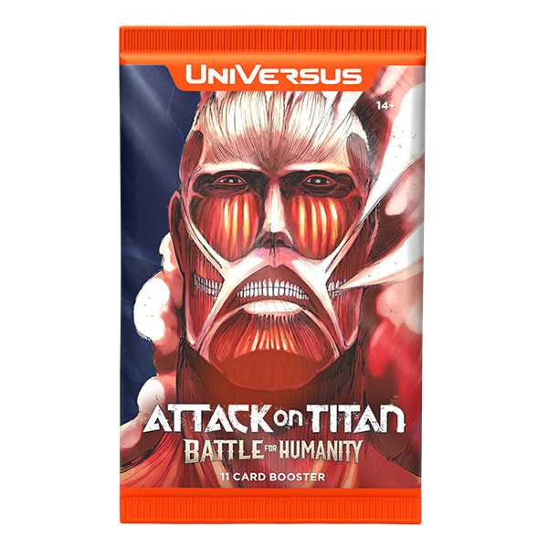 Universus: Attack on Titan: Battle for Humanity Booster Display