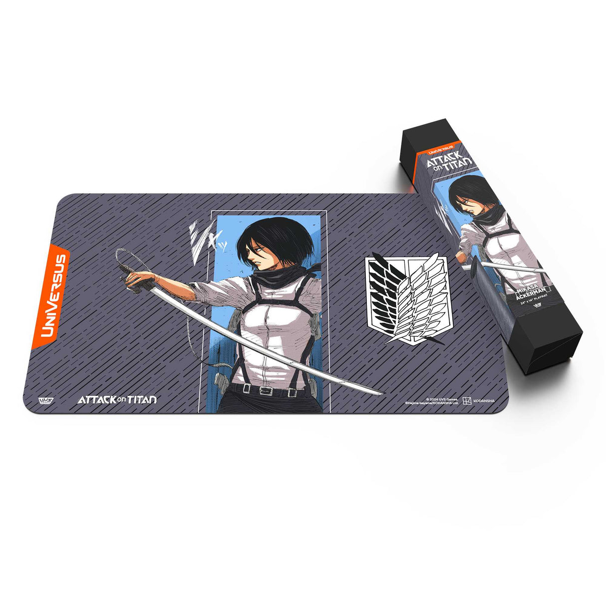 Universus: Attack on Titan: Battle for Humanity: Mikasa Playmat