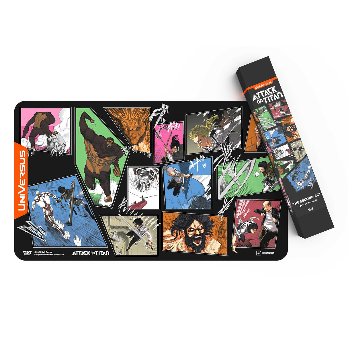 Universus: Attack on Titan: Origins of Power The Second Act Playmat