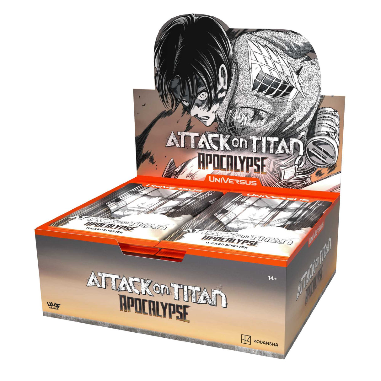 Universus: Attack on Titan: Apocalypse Booster Display