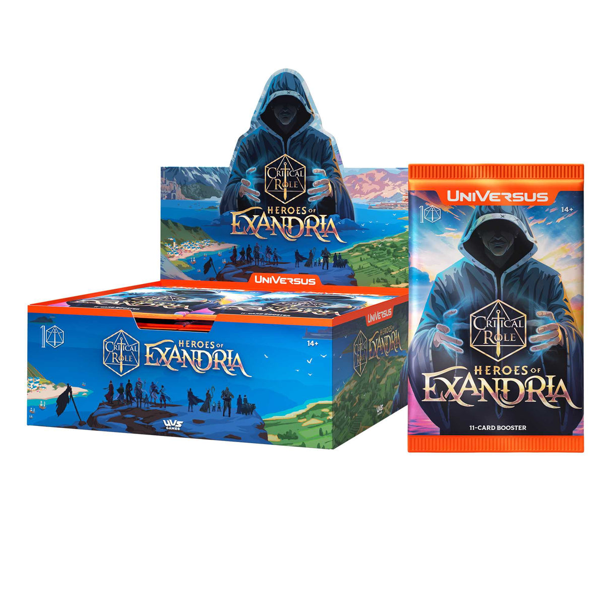 Universus: Critical Role: Heroes of Exandria Booster Display