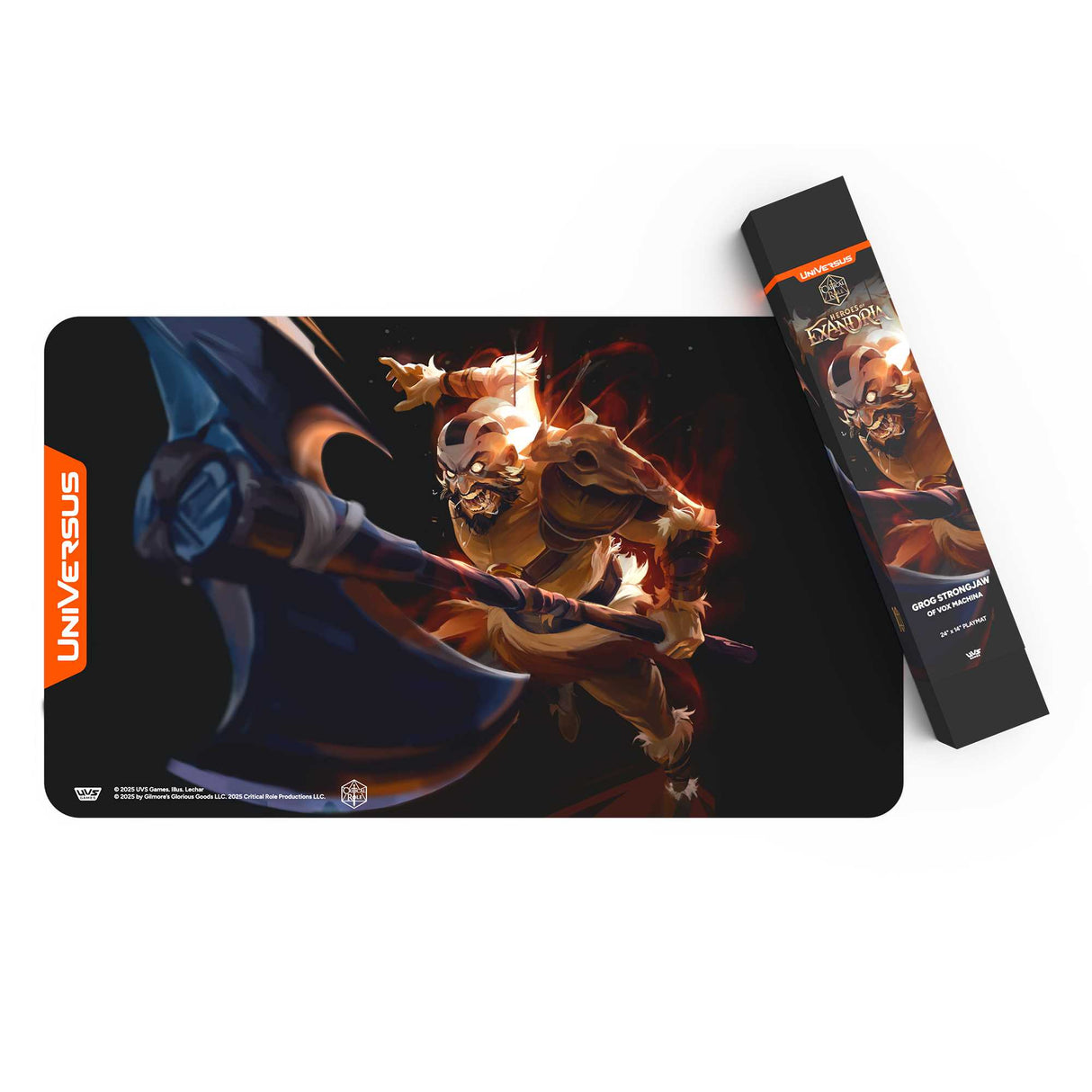 Universus: Critical Role: Heroes of Exandria Grog Strongjaw - Playmat