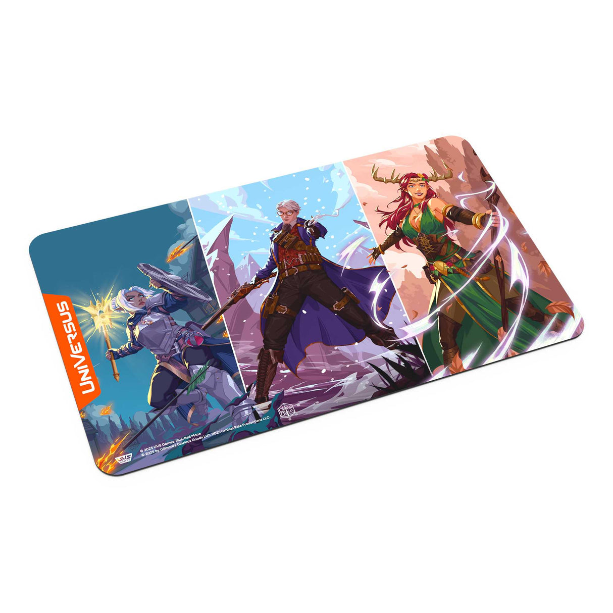 Universus: Critical Role: Heroes of Exandria Pike, Percival, and Keyleth - Playmat