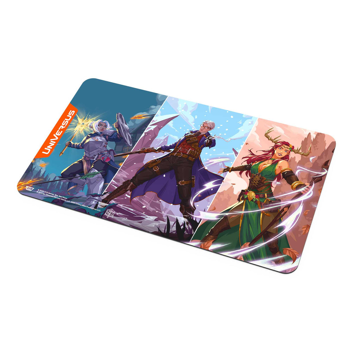 Universus: Critical Role: Heroes of Exandria Pike, Percival, and Keyleth - Playmat