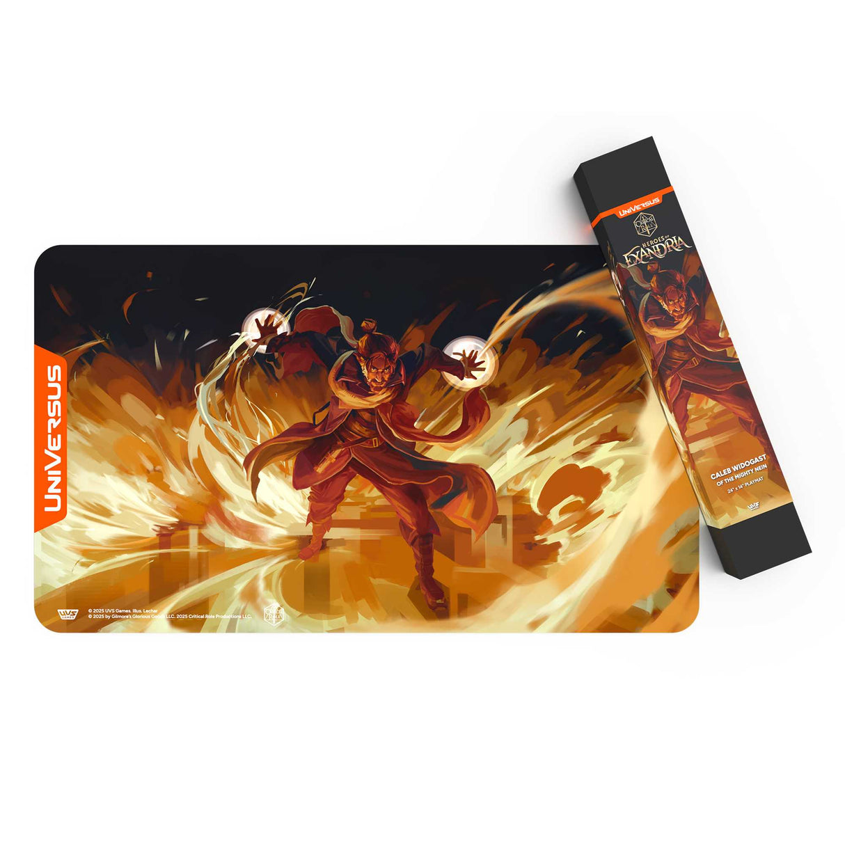 Universus: Critical Role: Heroes of Exandria Caleb Widogast - Playmat