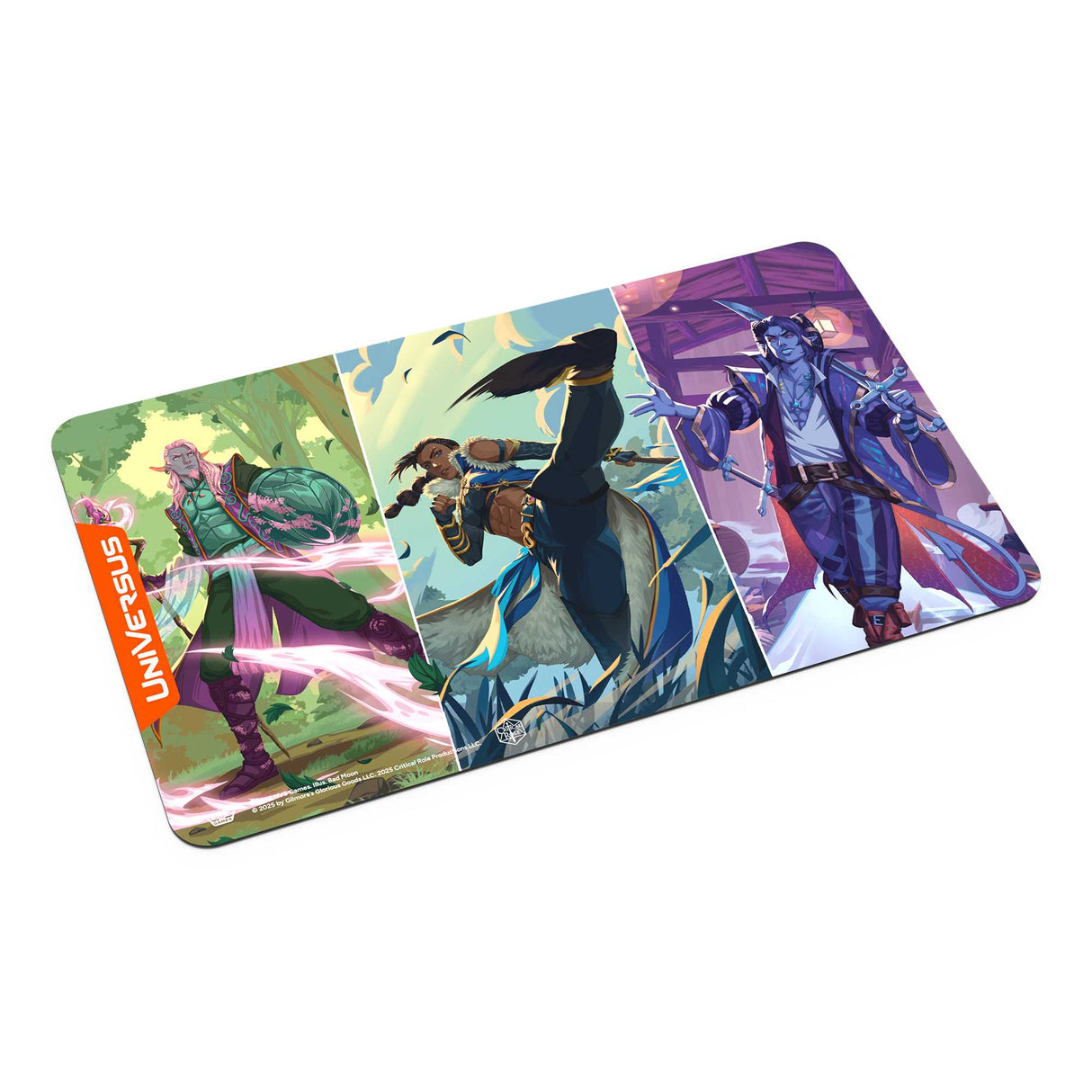 Universus: Critical Role: Heroes of Exandria Caduceus, Beauregard, and Mollymauk - Playmat