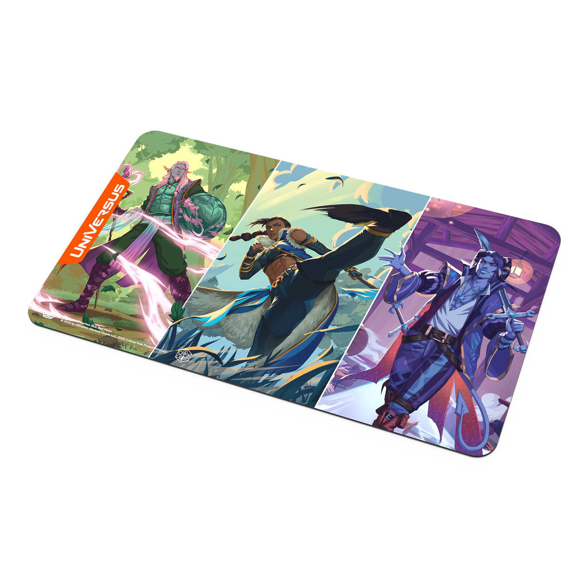 Universus: Critical Role: Heroes of Exandria Caduceus, Beauregard, and Mollymauk - Playmat