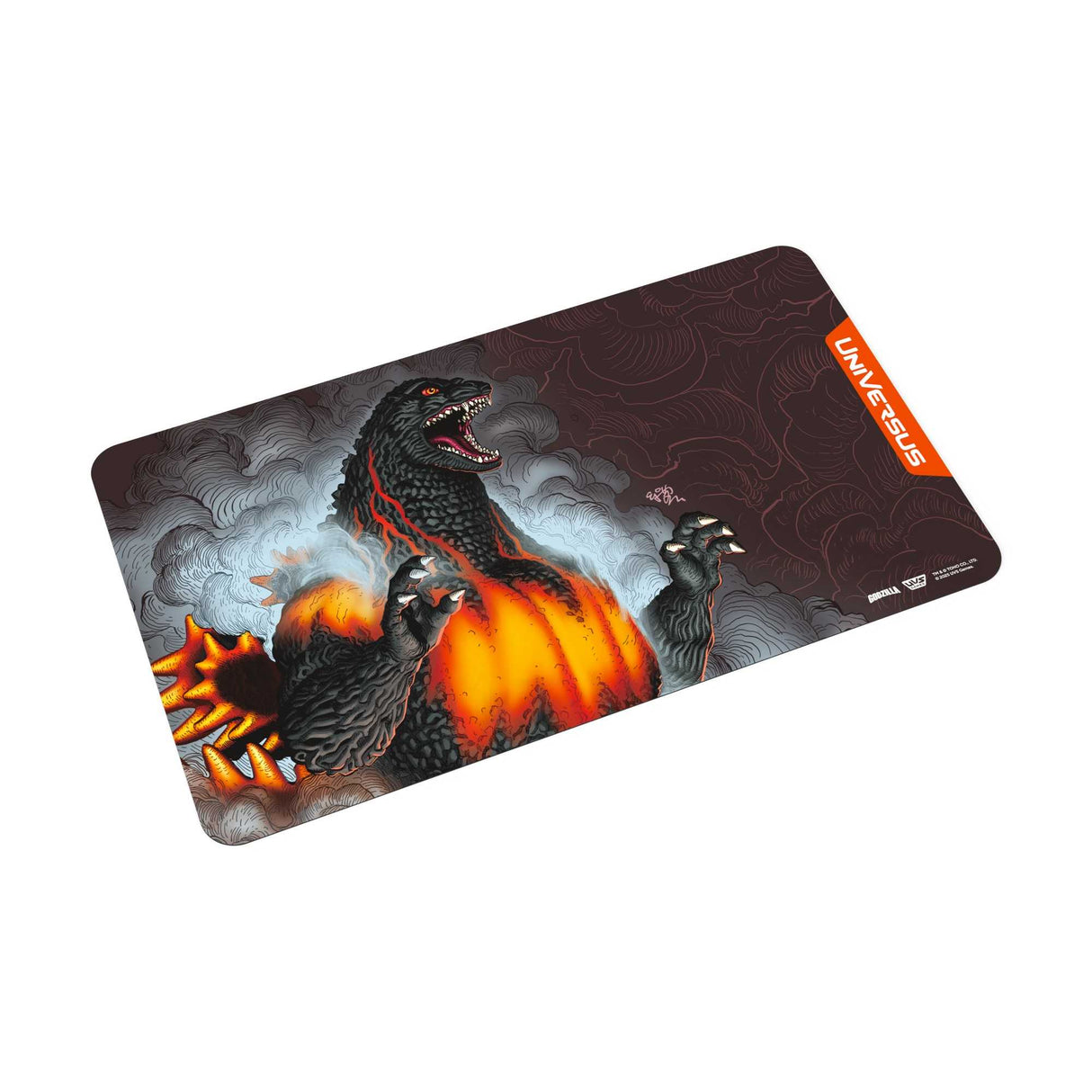 Universus: Godzilla: Reign of Kaiju Playmat - Burning Godzilla