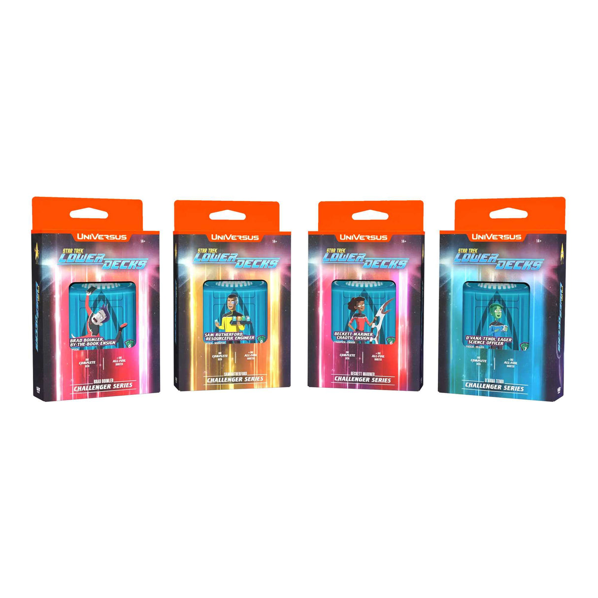 Universus: Star Trek: Lower Decks Challenger Series Assorted Display