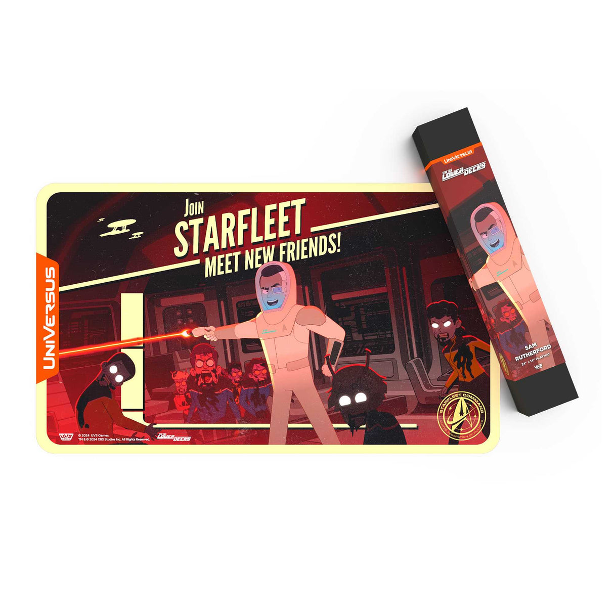Universus: Star Trek: Lower Decks Playmat - Rutherford