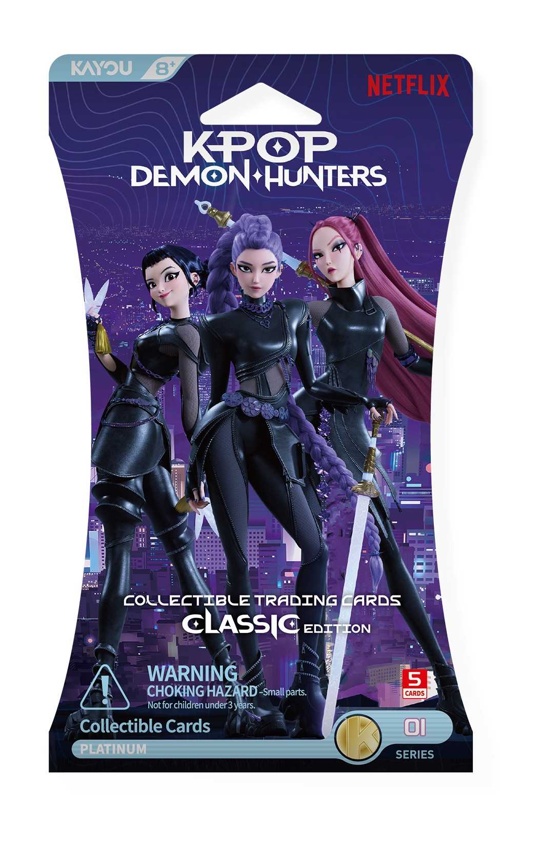 KPop Demon Hunters-Collectible Trading Cards-Classic Edition Sleeved -001-EMEA-Series 1-A