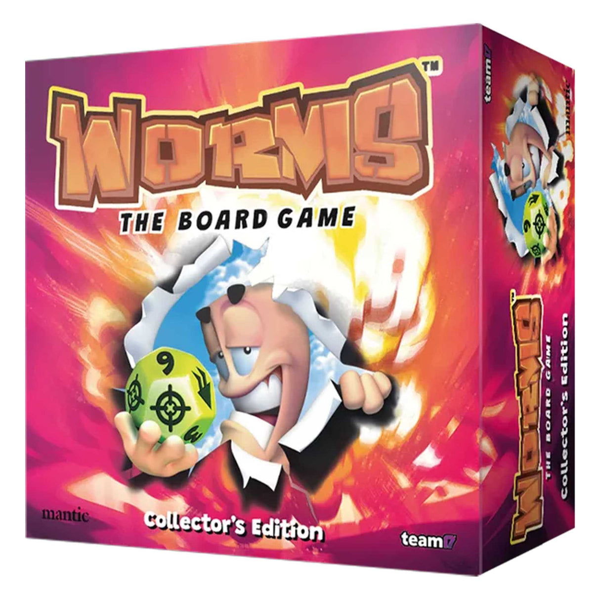 Worms: The Board Game - The Mayhem Kickstarter Box