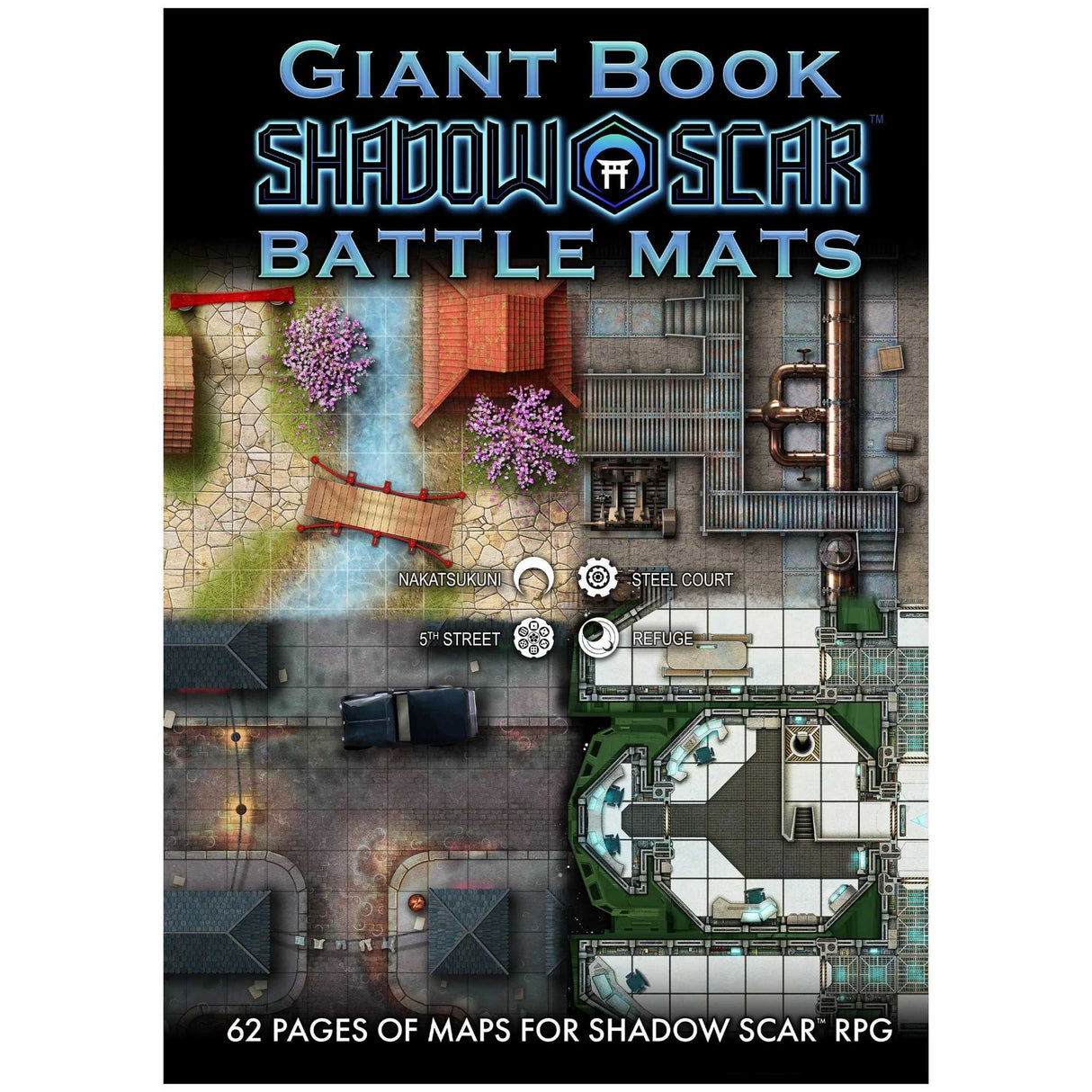 Giant Book of Shadow Scar Battle Mats
