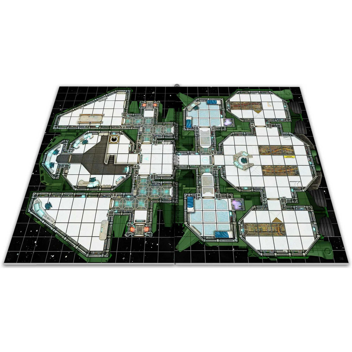 Giant Book of Shadow Scar Battle Mats