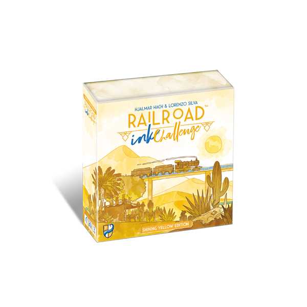 Railroad Ink Challenge: Shining Yellow Edition - Deskové hry | Planeta Her Railroad Ink Challenge: Shining Yellow Edition - Deskové hry | Planeta Her