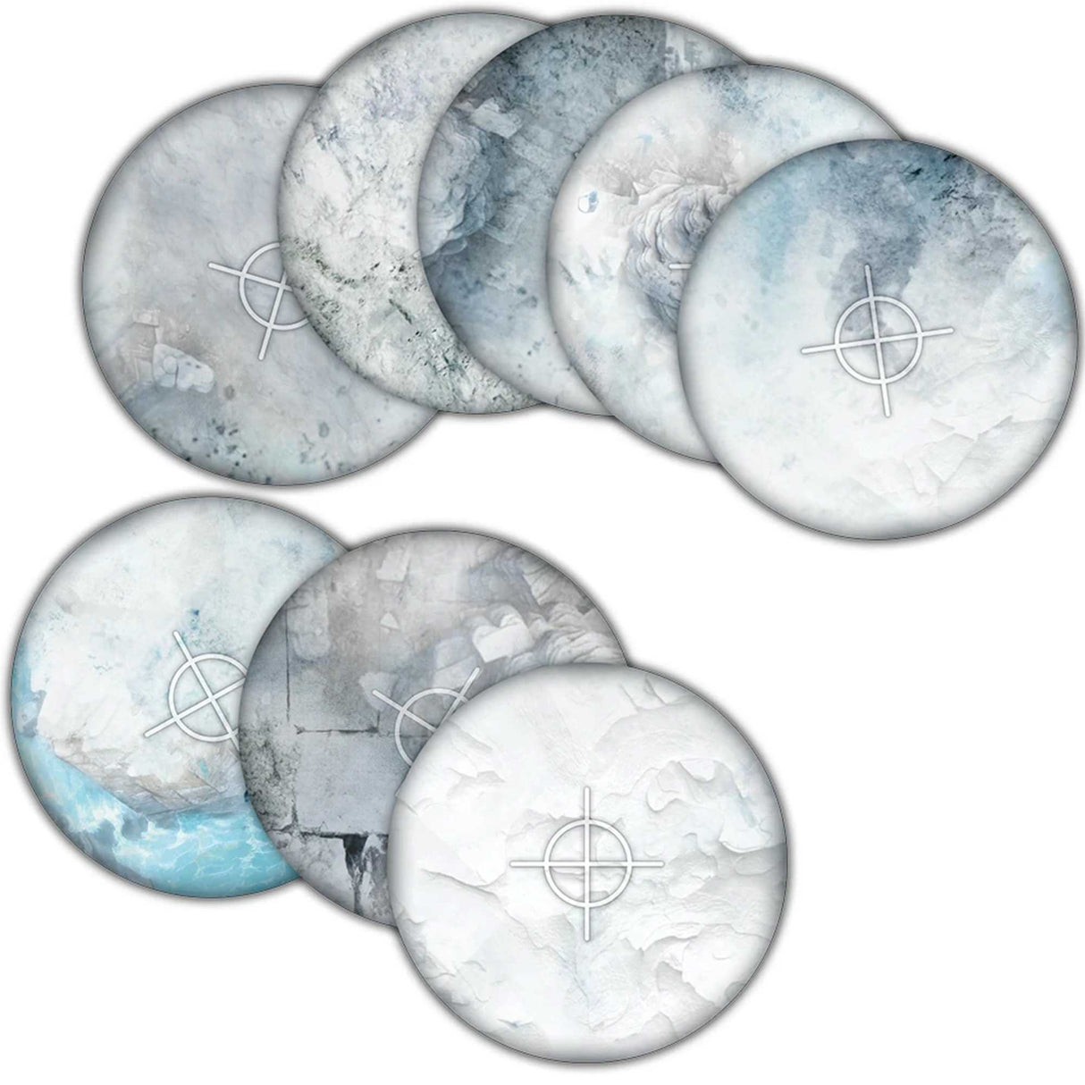 Terrain Crate: Snowfield Objective Templates