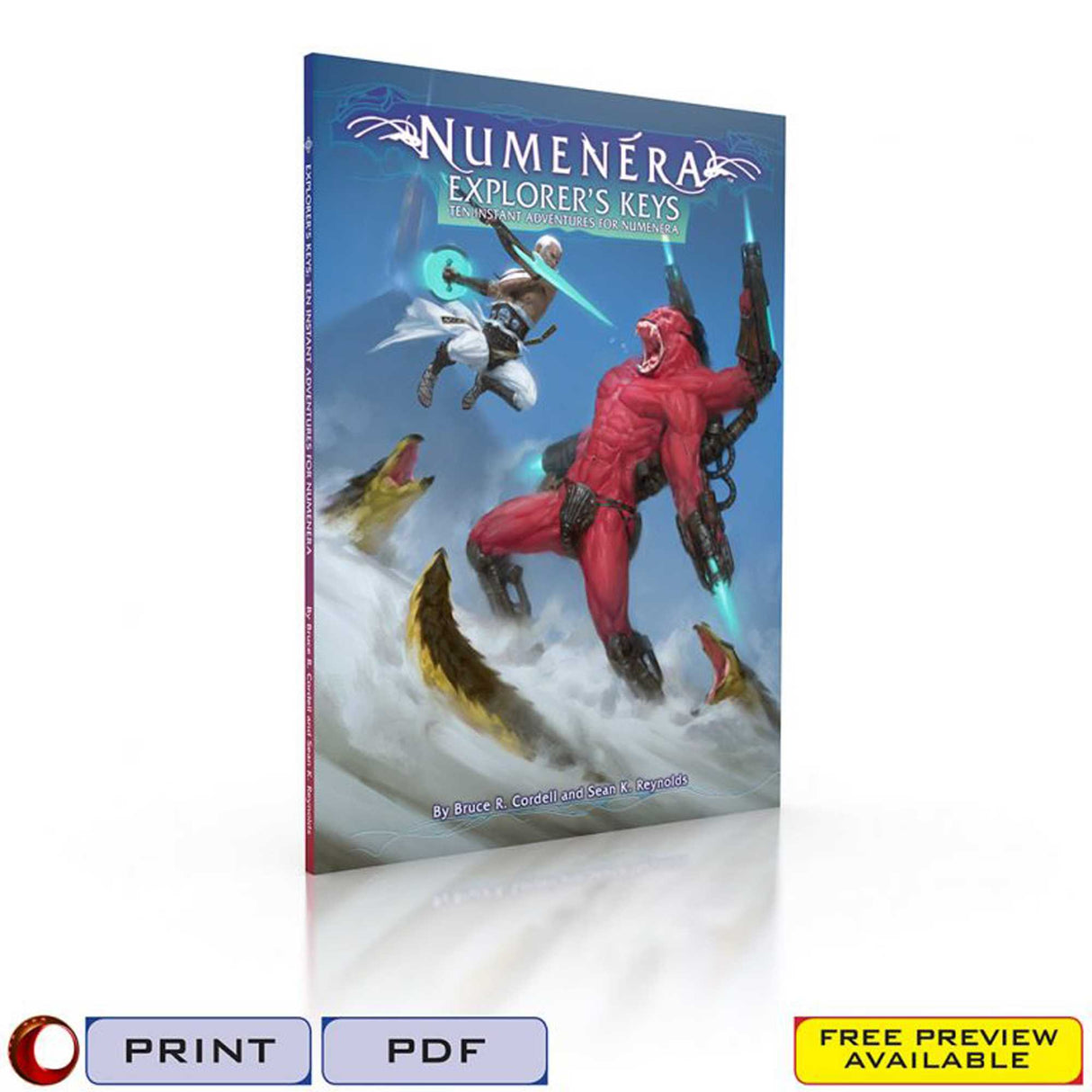 Numenera RPG: Explorers Keys Ten Instant Adventures