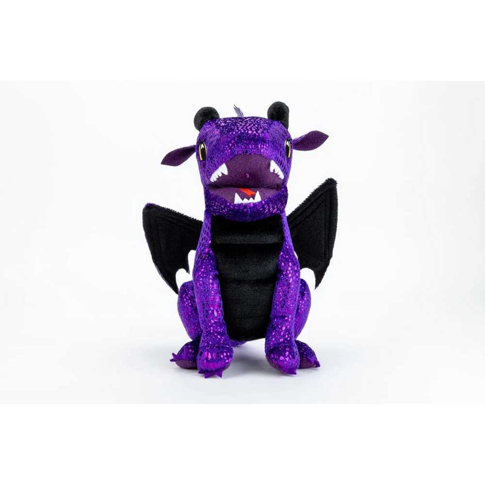 Dragon Plush Dice Bag: Purple