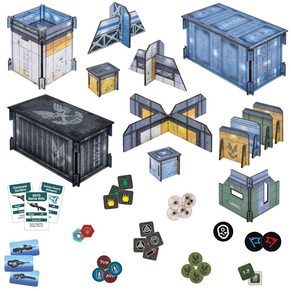 Halo: Flashpoint UNSC Base Terrain Set