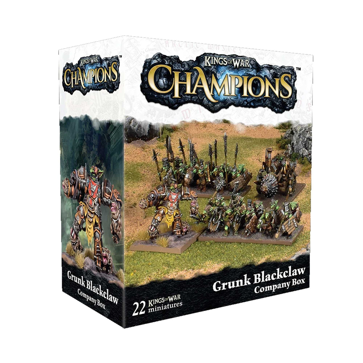 Kings of War: Champions - Grunk Blackclaw Company Box