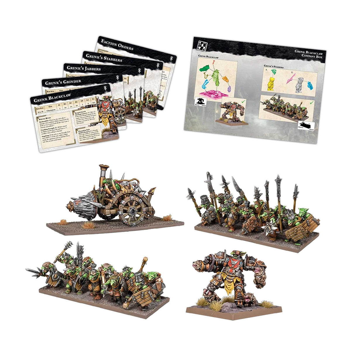 Kings of War: Champions - Grunk Blackclaw Company Box