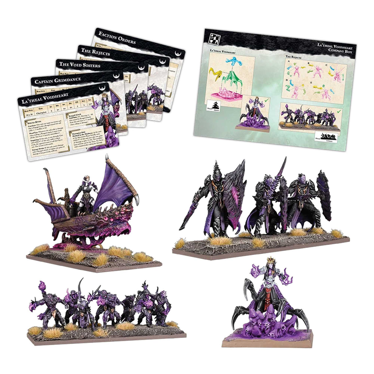 Kings of War: Champions - La'theal Voidheart Company Box