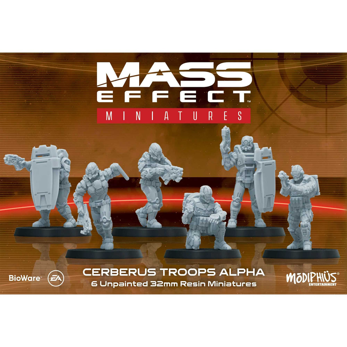 Mass Effect: Cerberus Forces Alpha - Resin Collectors Miniatures Set