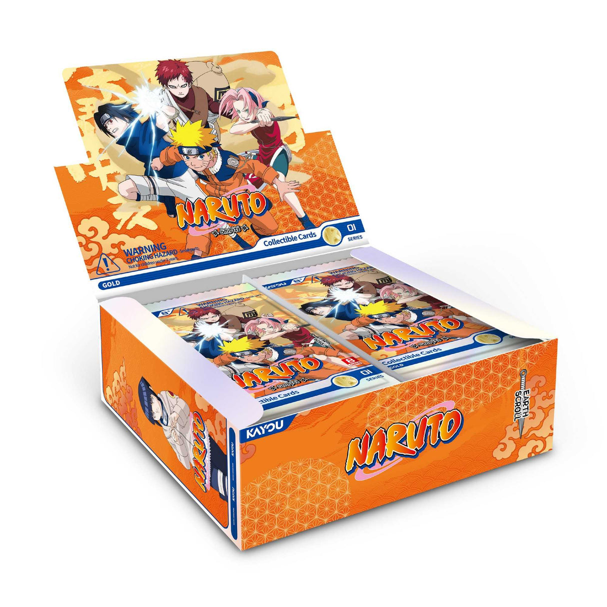 NARUTO-Smriti Collectible Cards-Earth Scroll-001B-EMEA