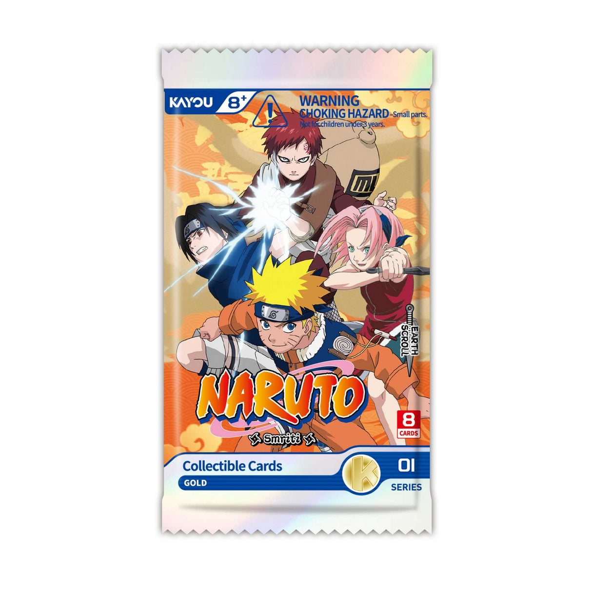 NARUTO-Smriti Collectible Cards-Earth Scroll-001B-EMEA