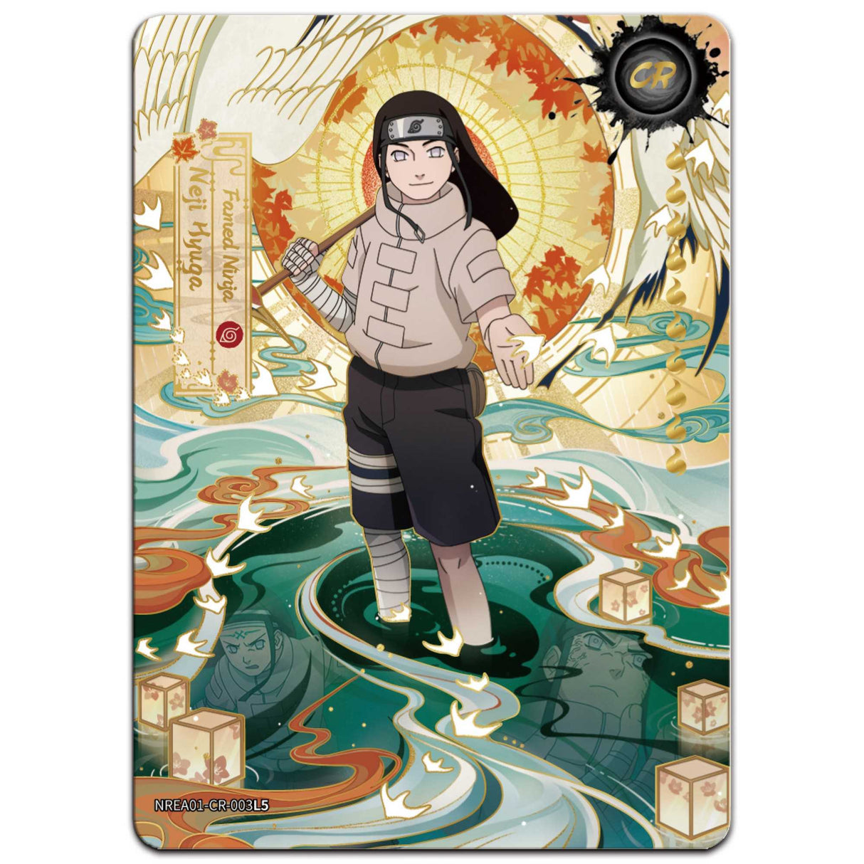 NARUTO-Smriti Collectible Cards-Earth Scroll Foil-001B-EMEA