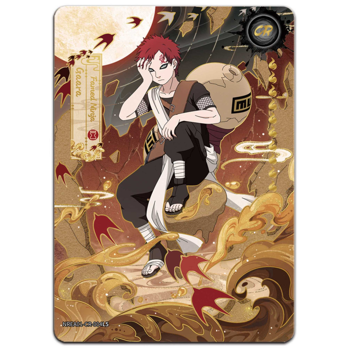 NARUTO-Smriti Collectible Cards-Earth Scroll Foil-001B-EMEA