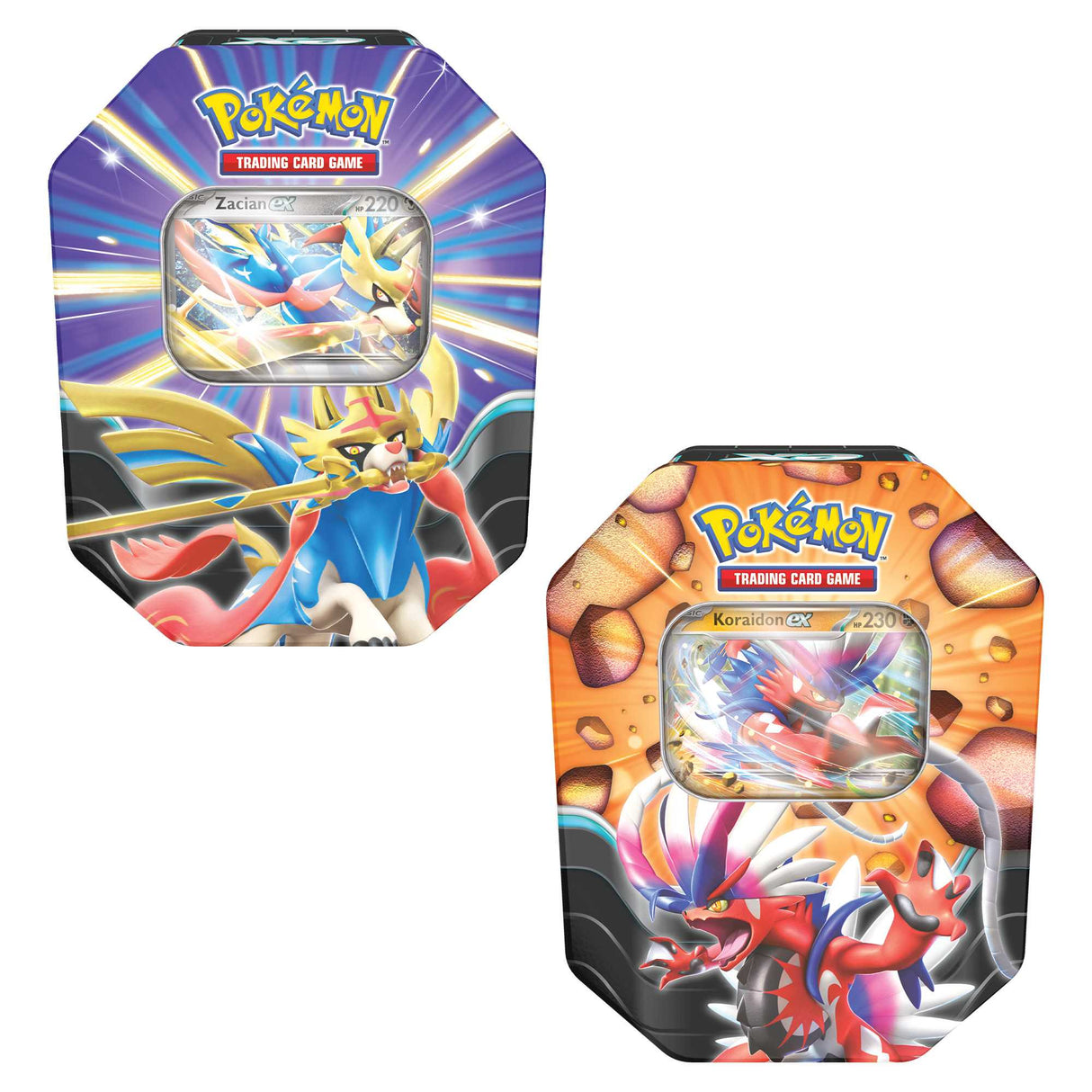 Pokémon TCG: Slashing Legends Ex Tin - Assortment