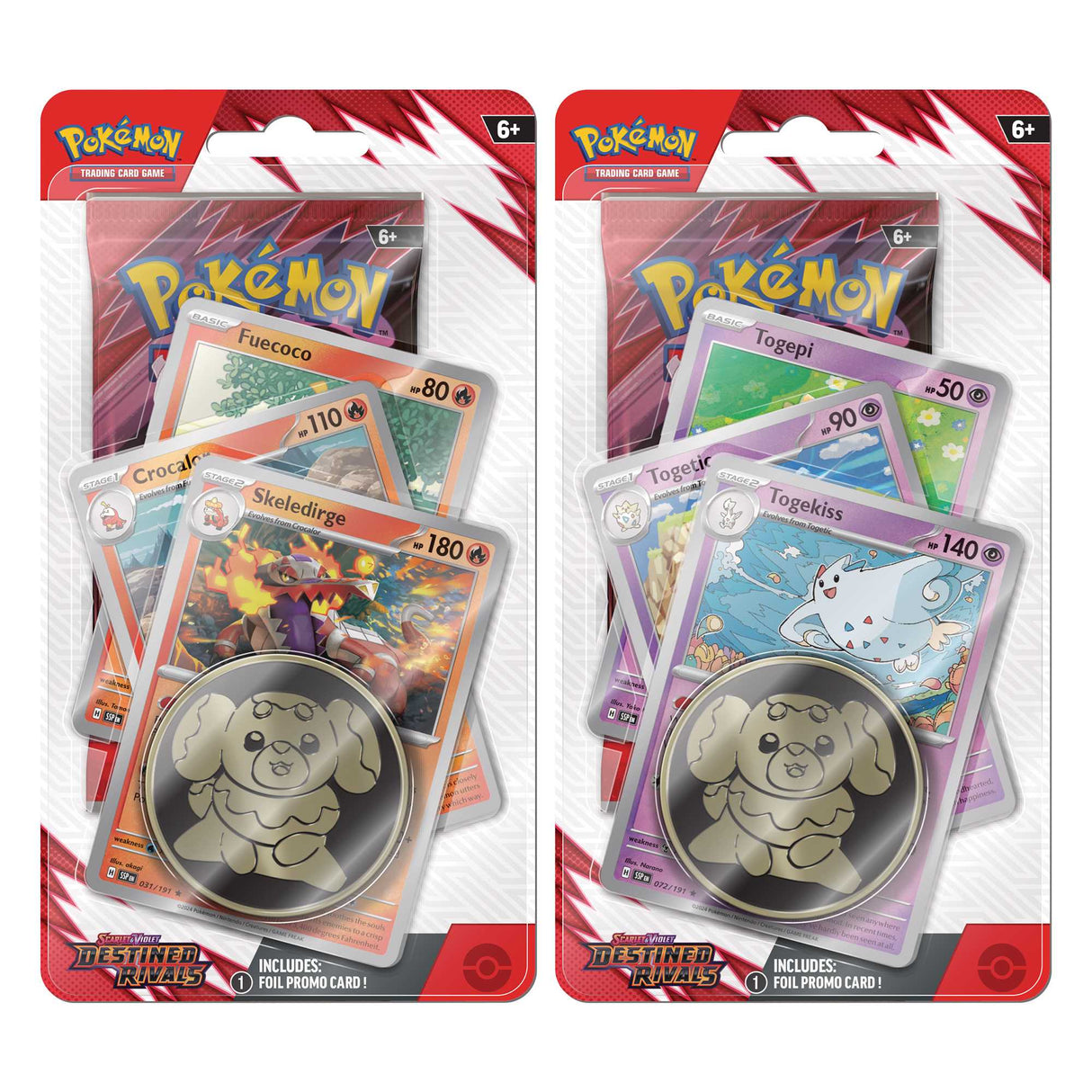 Pokémon TCG: Scarlet & Violet 10 - Destined Rivals - Premium Checklane CDU