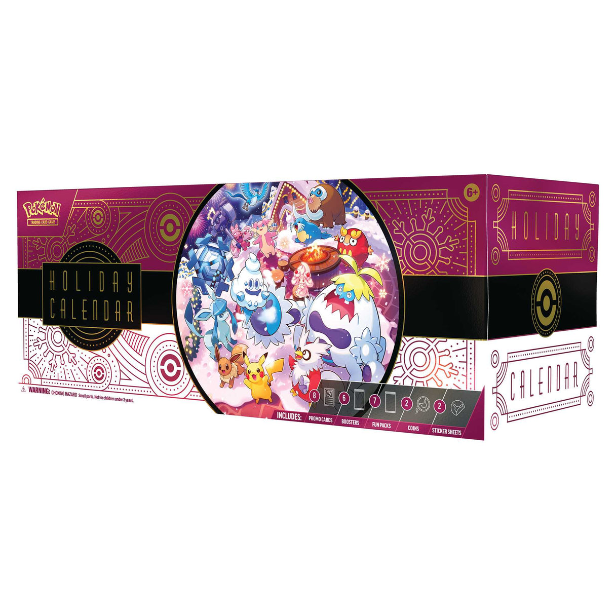 Pokémon TCG: Holiday Calendar 2025 (Case of 6)
