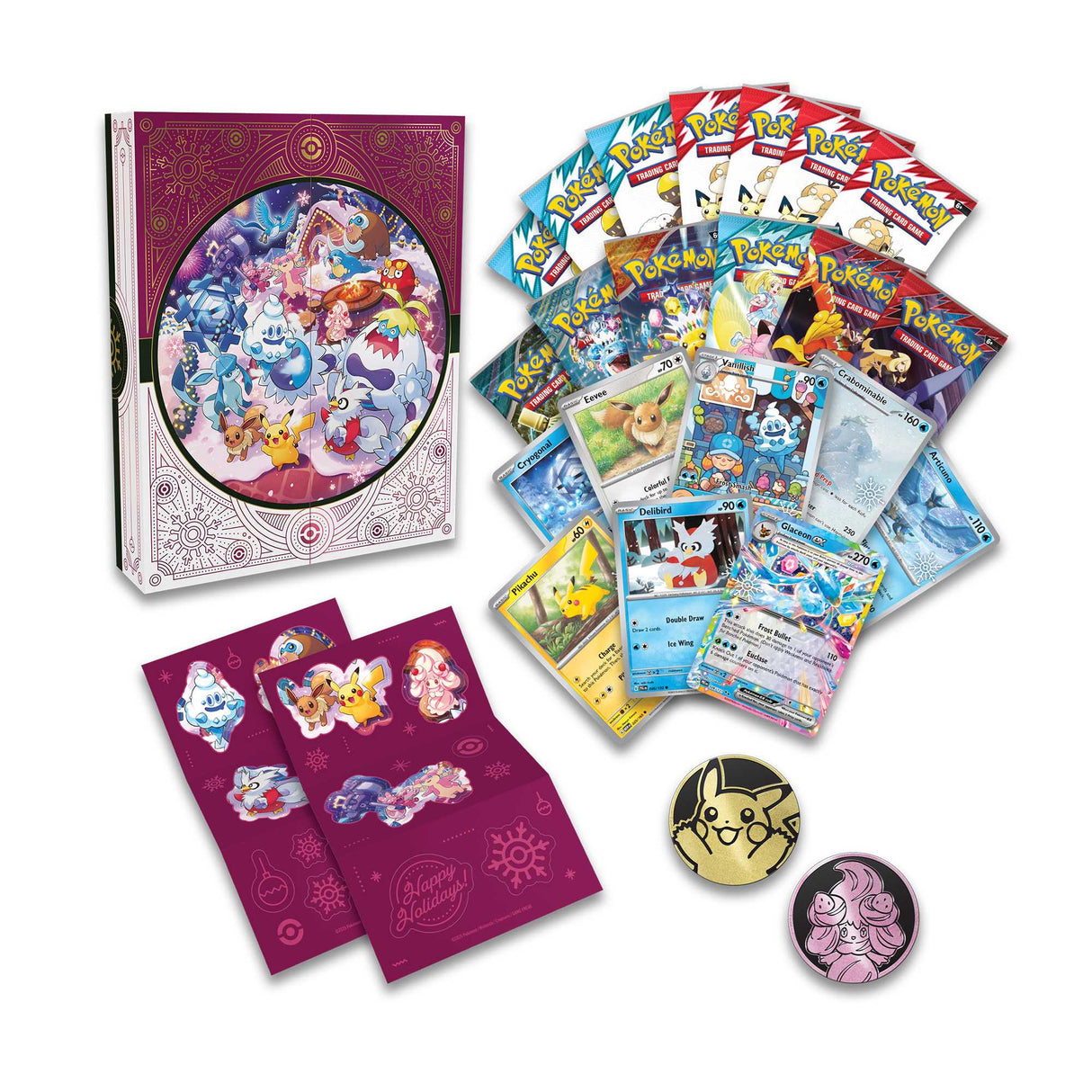 Pokémon TCG: Holiday Calendar 2025 (Case of 6)