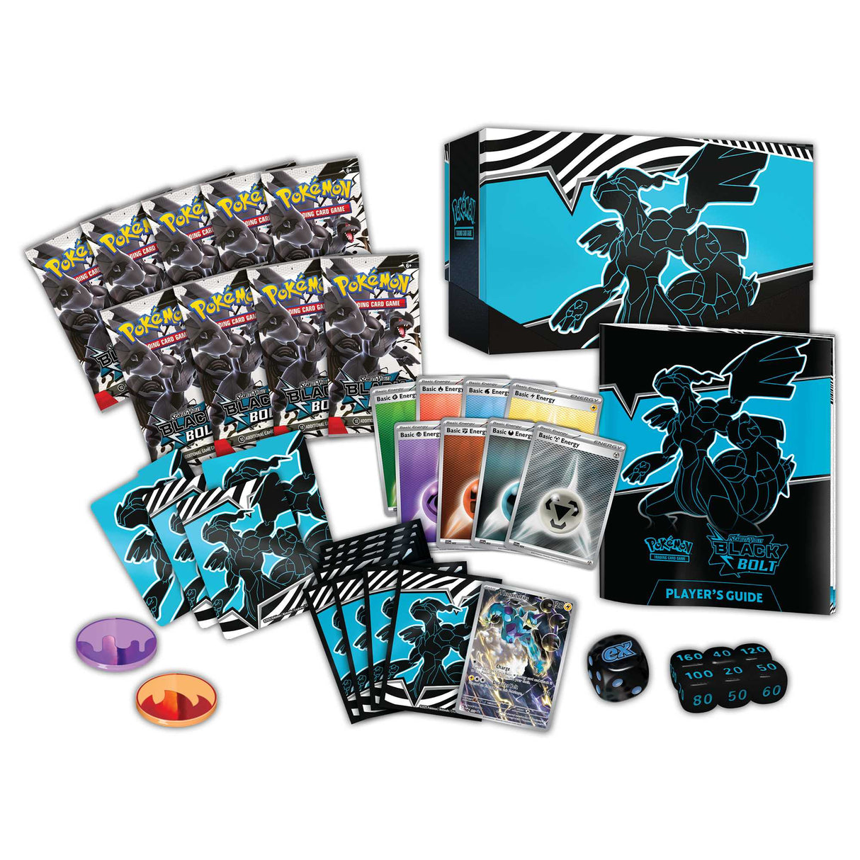 Pokémon TCG: Scarlet & Violet 10.5 - Black Bolt - Elite Trainer Box Zekrom
