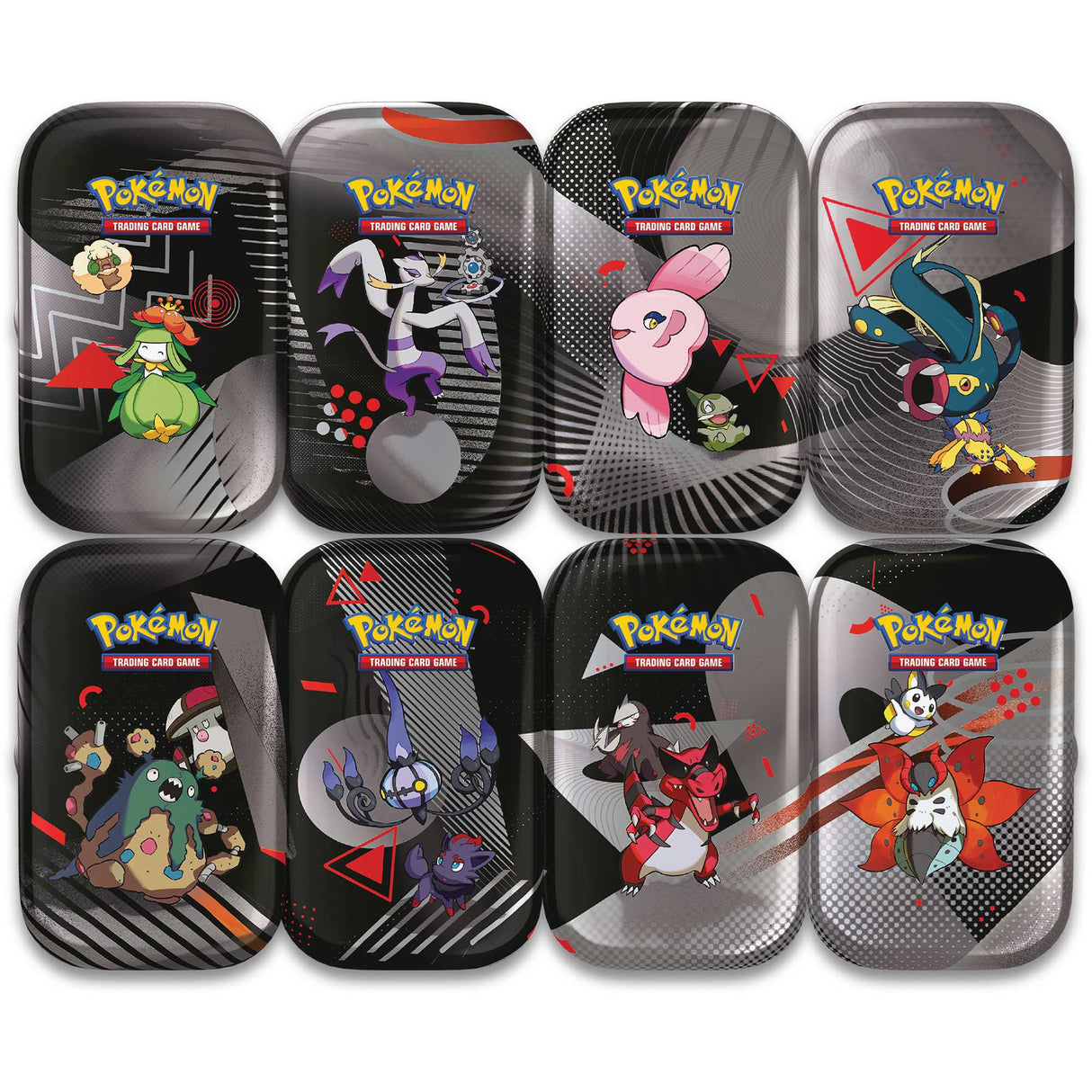 Pokémon TCG: Scarlet & Violet 10.5 - Black Bolt & White Flare - Unova Mini Tin - Assorted Display