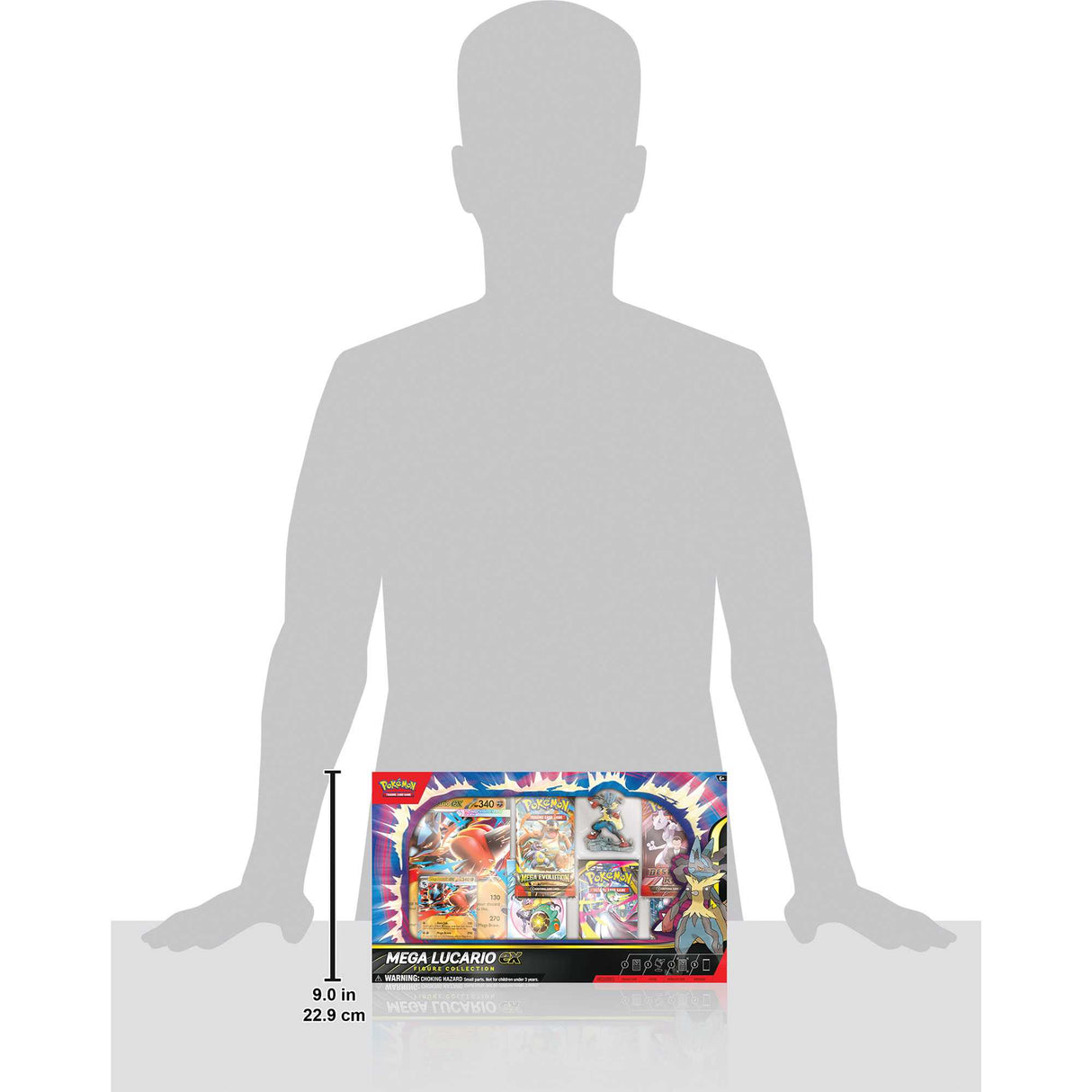 Pokémon TCG: Mega Lucario ex Figure Collection - Case of 6
