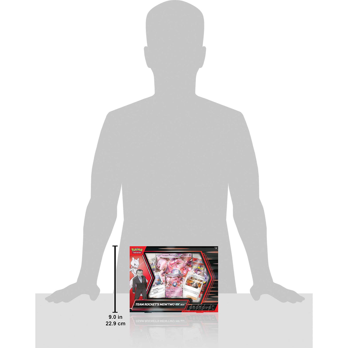 Pokémon TCG: Team Rocket's Mewtwo ex Box