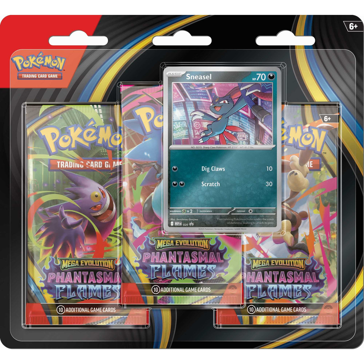 Pokmon TCG: Mega Evolution Phantasmal Flames - 3 Pack CDU Asmodee UK Pokmon TCG: Mega Evolution Phantasmal Flames - 3 Pack CDU Asmodee UK