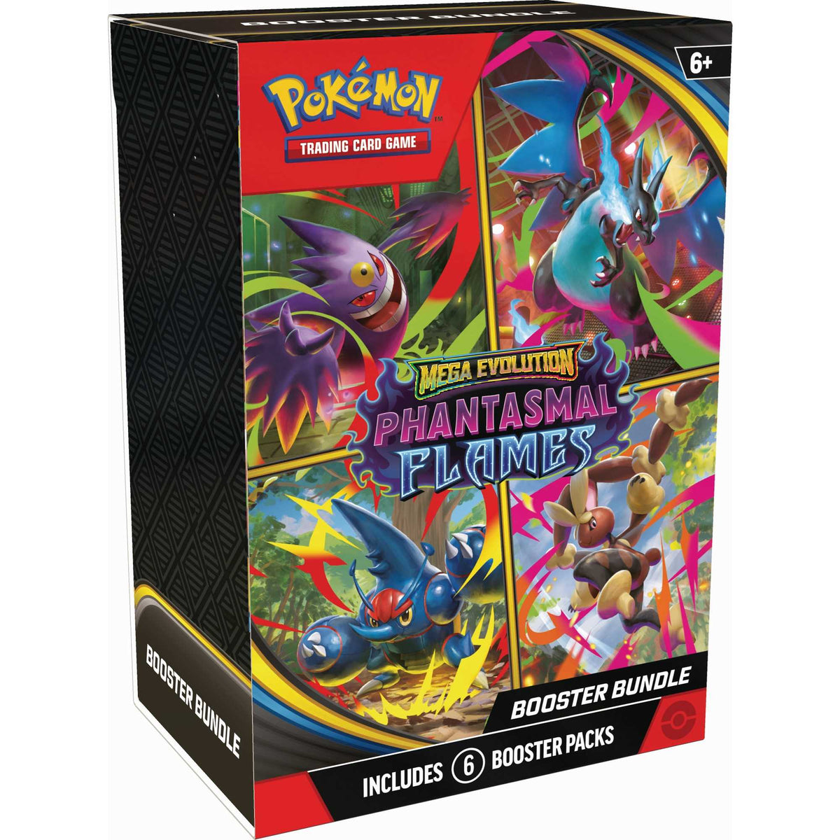 Pokmon TCG: Mega Evolution Phantasmal Flames - Booster Bundle CDU Pokmon TCG: Mega Evolution Phantasmal Flames - Booster Bundle CDU